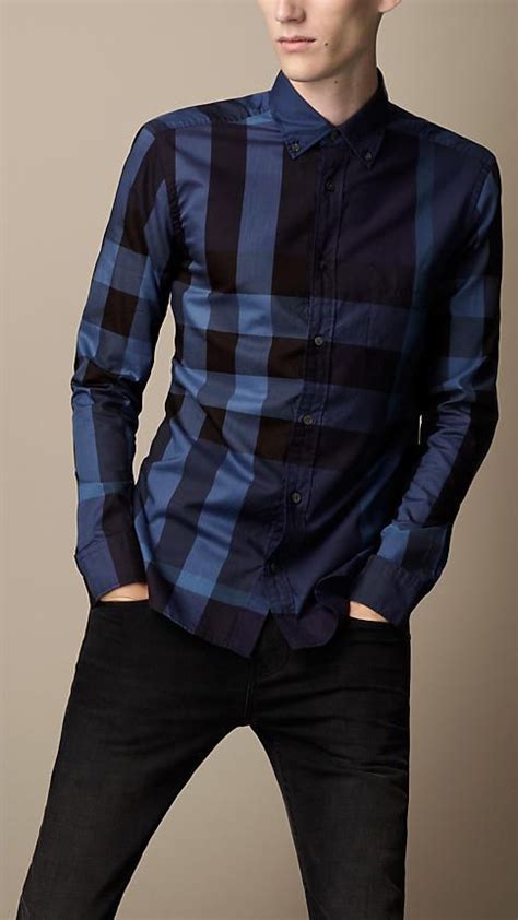 turquoise burberry shirt|turquoise Burberry Shirts for Men .